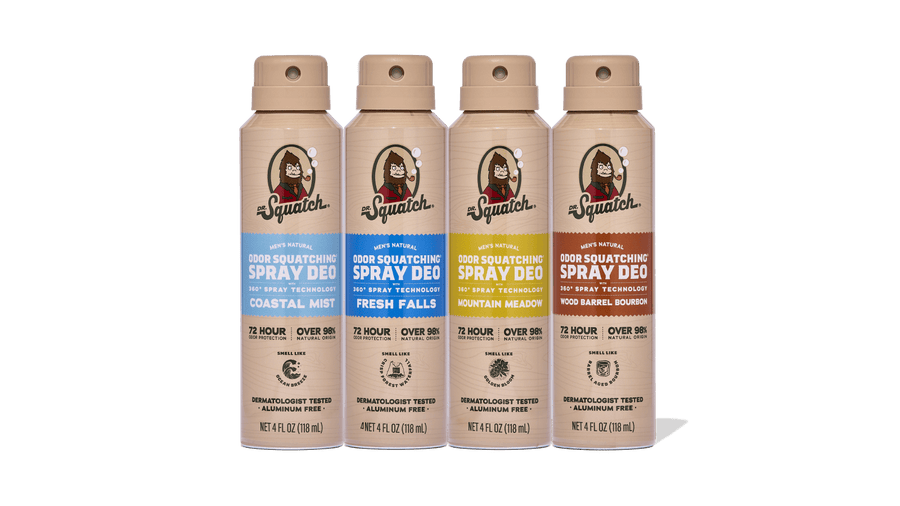 Spray Deodorant 4-Pack - Collector Pick