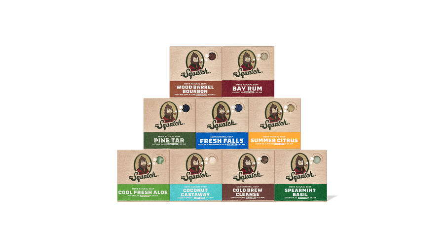 Bar Soap 9-Pack - Modern Travel Set