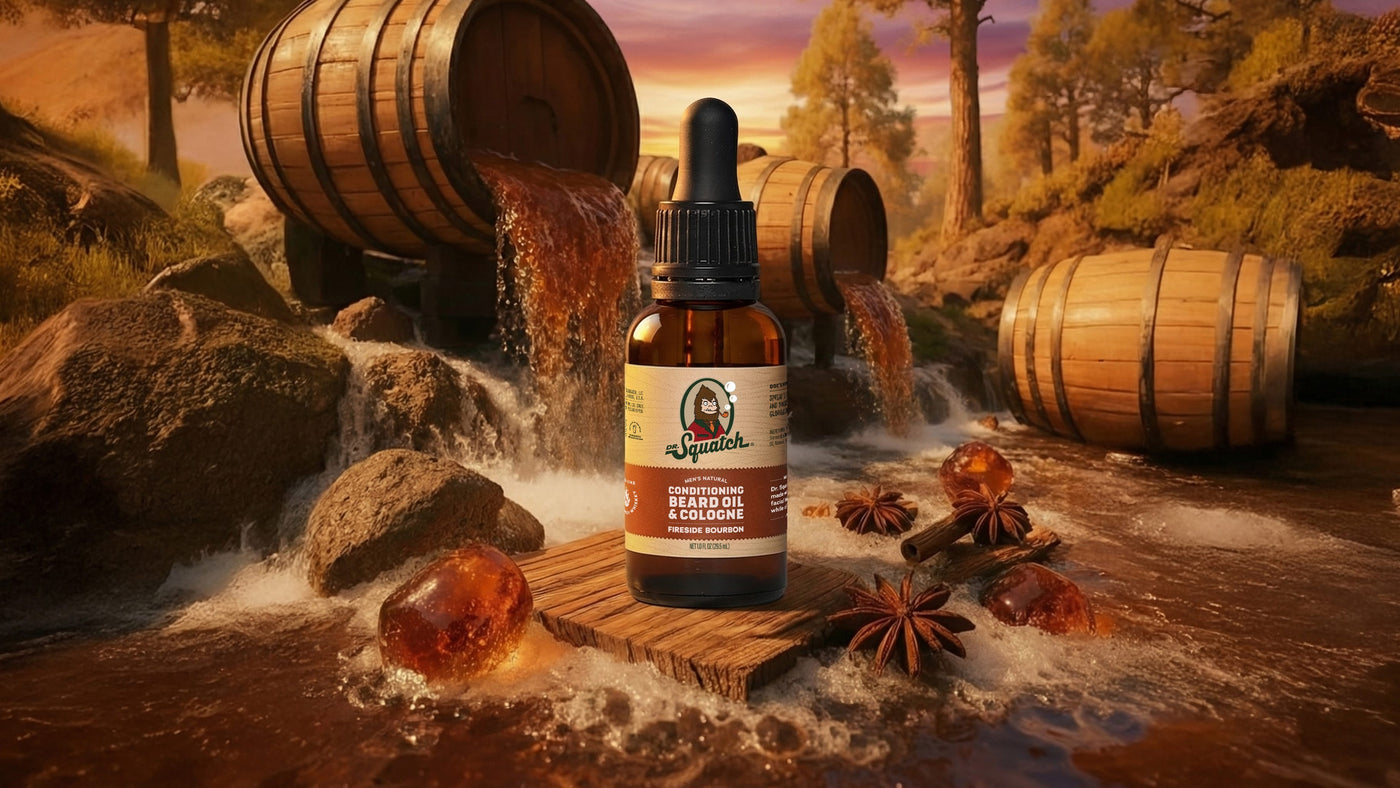 Conditioning Beard Oil & Cologne Fireside Bourbon - Premium Daily Style