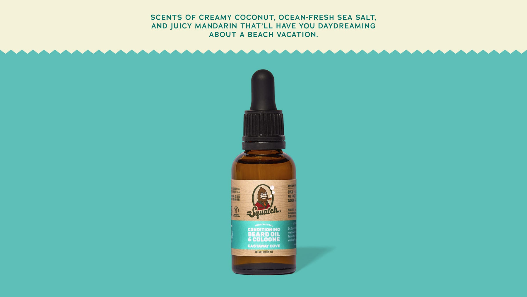 Castaway Cove Beard Oil & Cologne - Trail Classic Blend