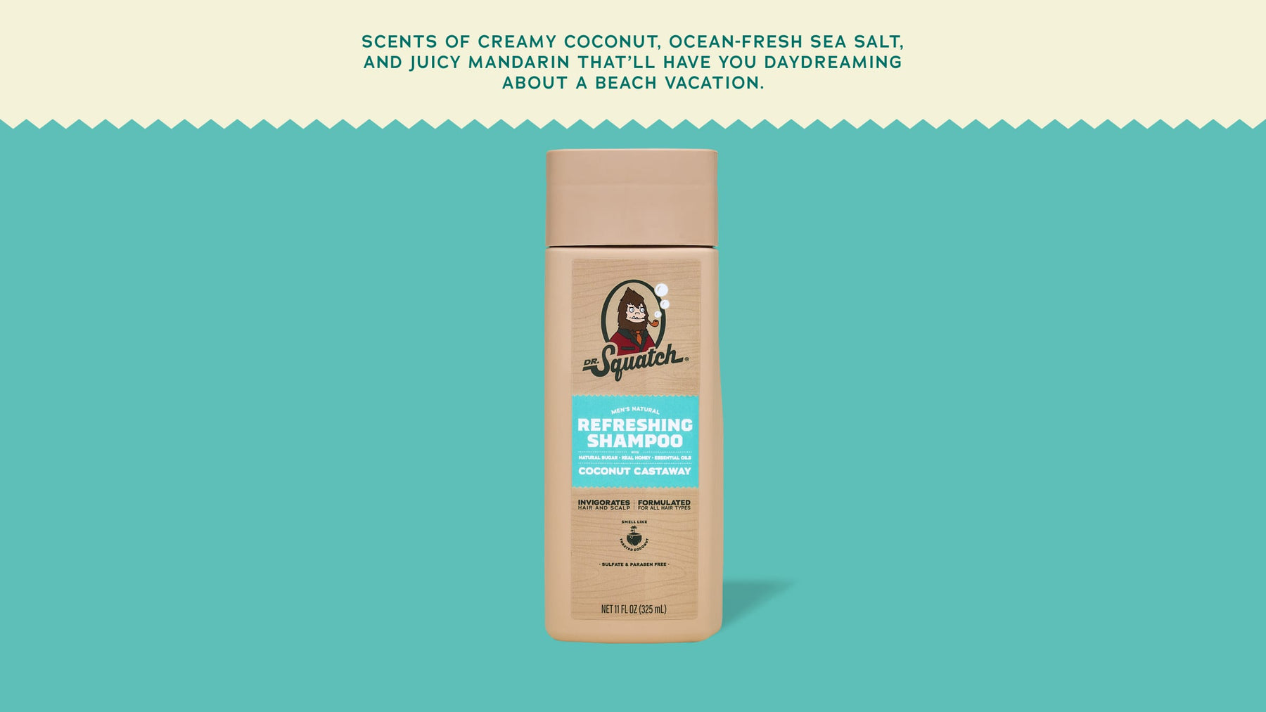 Coconut Castaway Shampoo - Full Smooth Finish