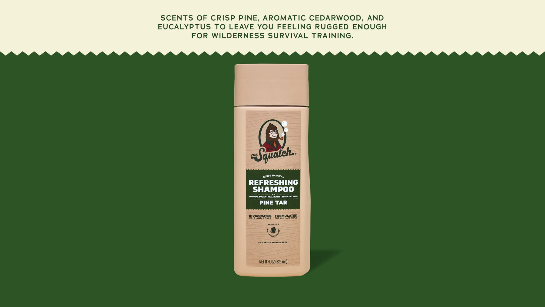 Pine Tar Shampoo - Fresh Daily Wash