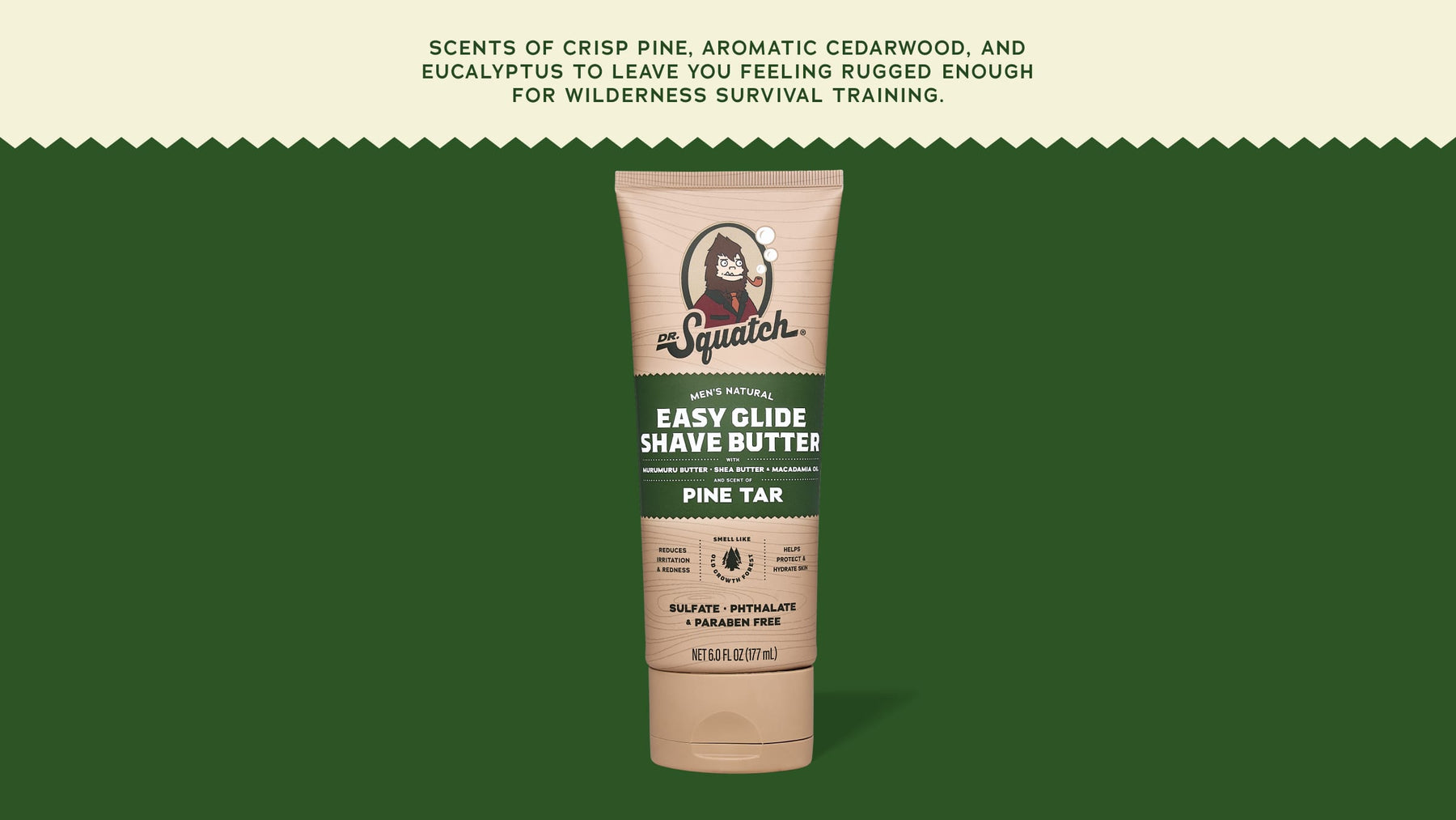 Easy Glide Shave Butter Pine Tar - Bright Clean Routine