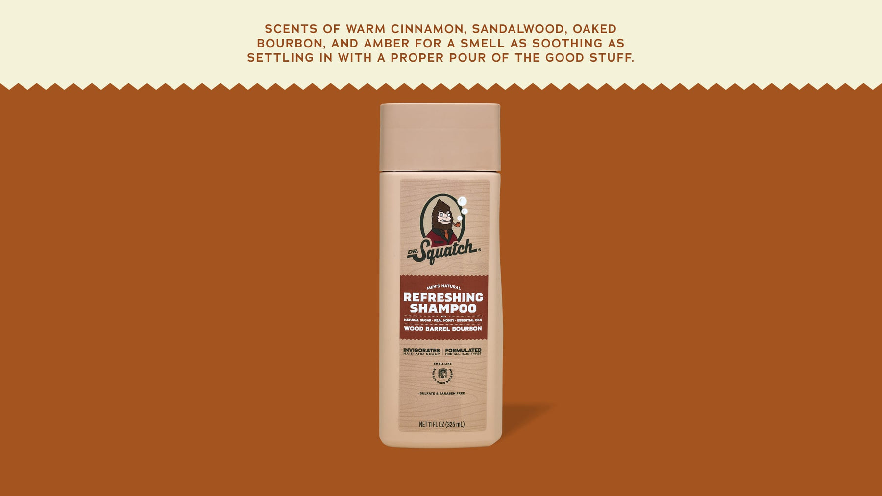 Wood Barrel Bourbon Shampoo - Fresh Start