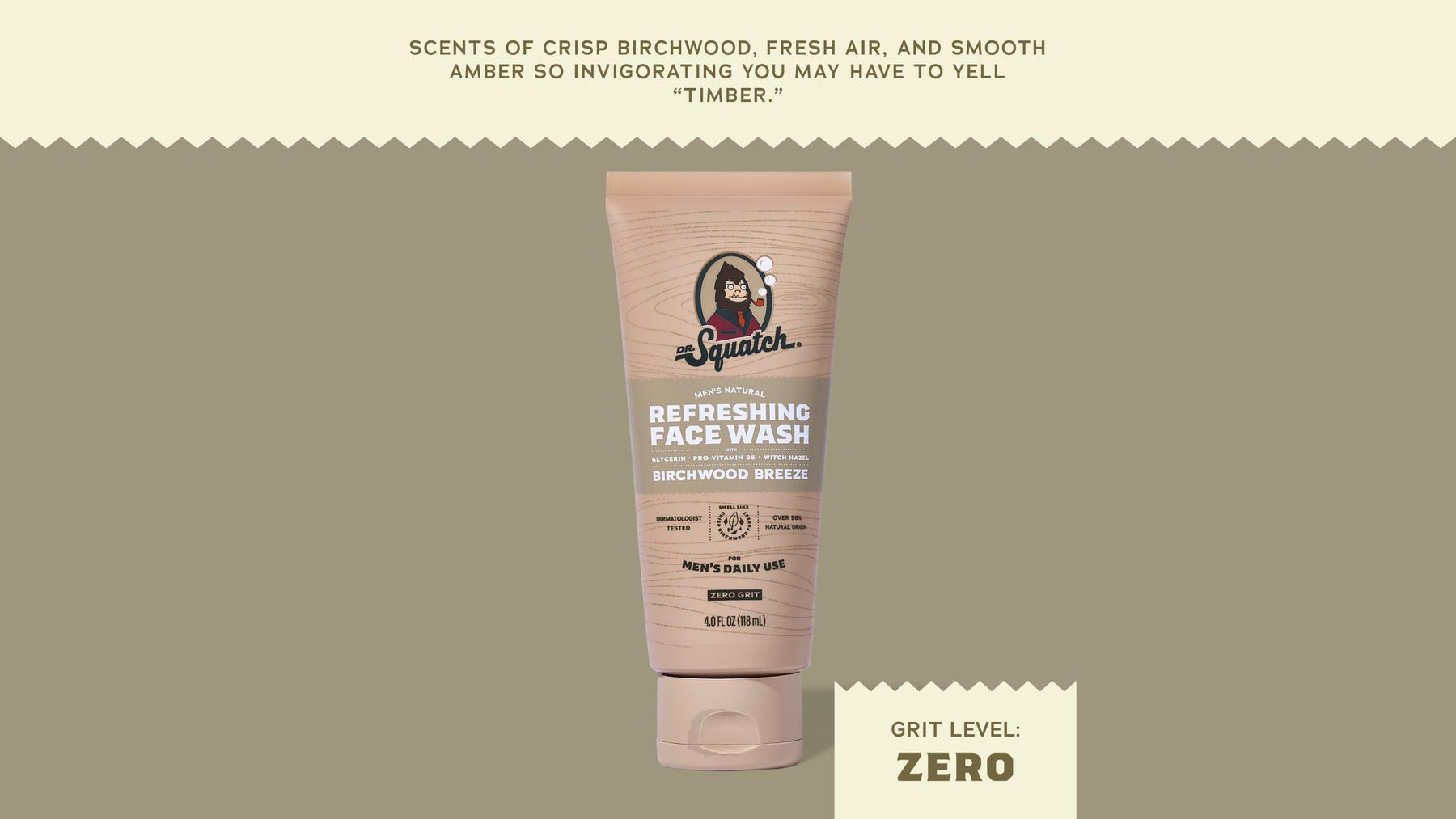 Birchwood Breeze Refreshing Face Wash - Clean Fresh Finish