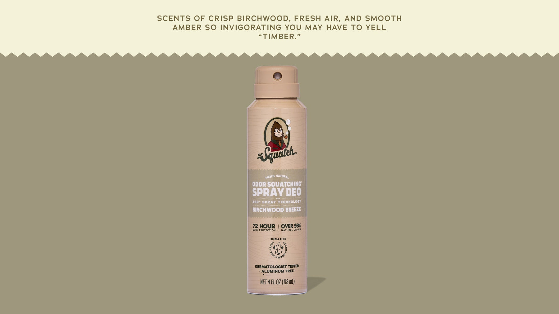 Birchwood Breeze Spray Deodorant - Classic Outdoor Shield