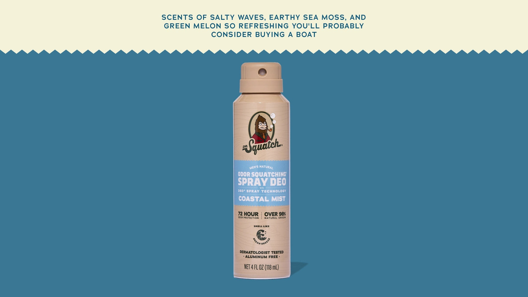 Coastal Mist Spray Deodorant - Active Clean Glide