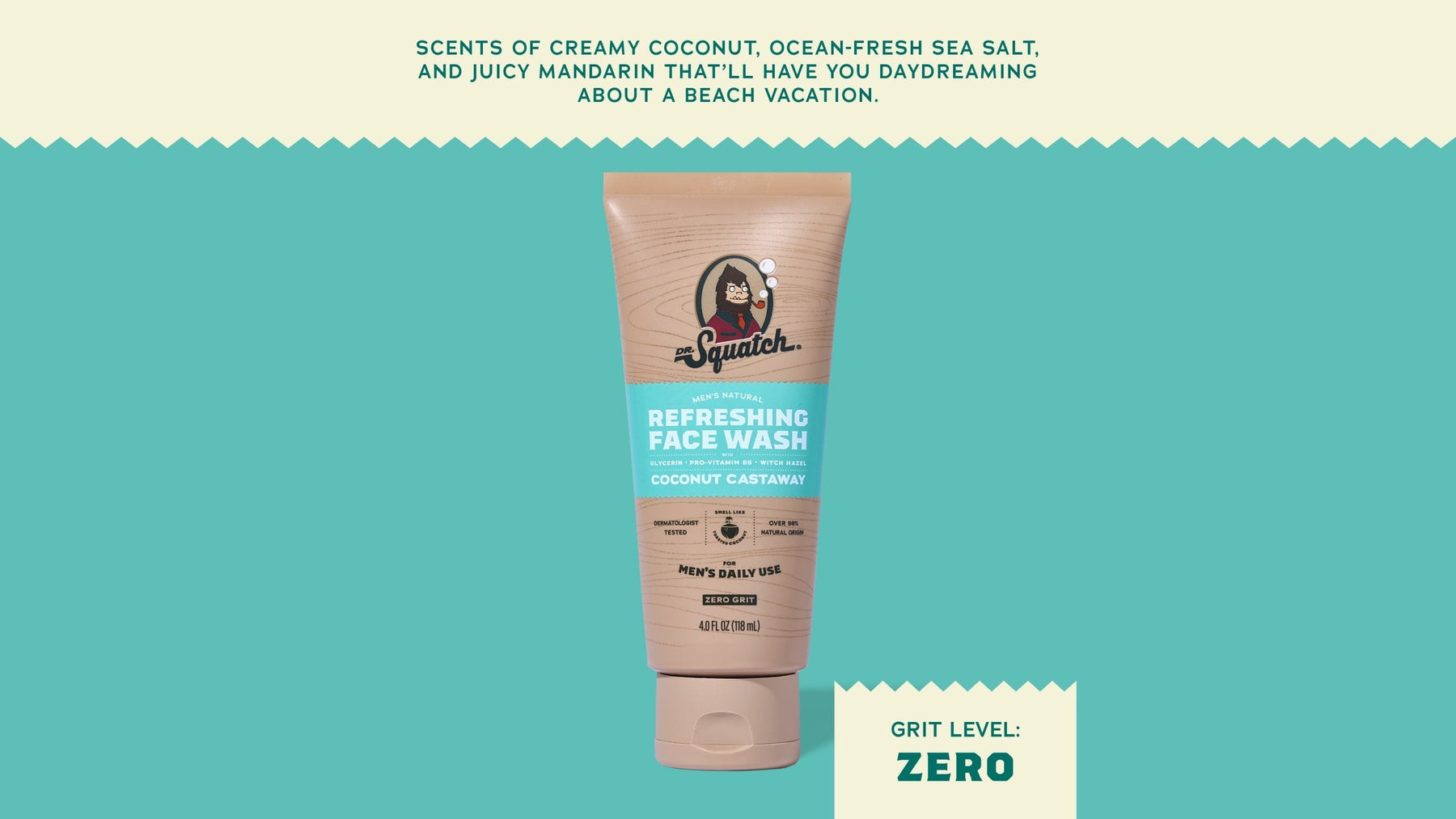 Coconut Castaway Refreshing Face Wash - Premium Outdoor Profile