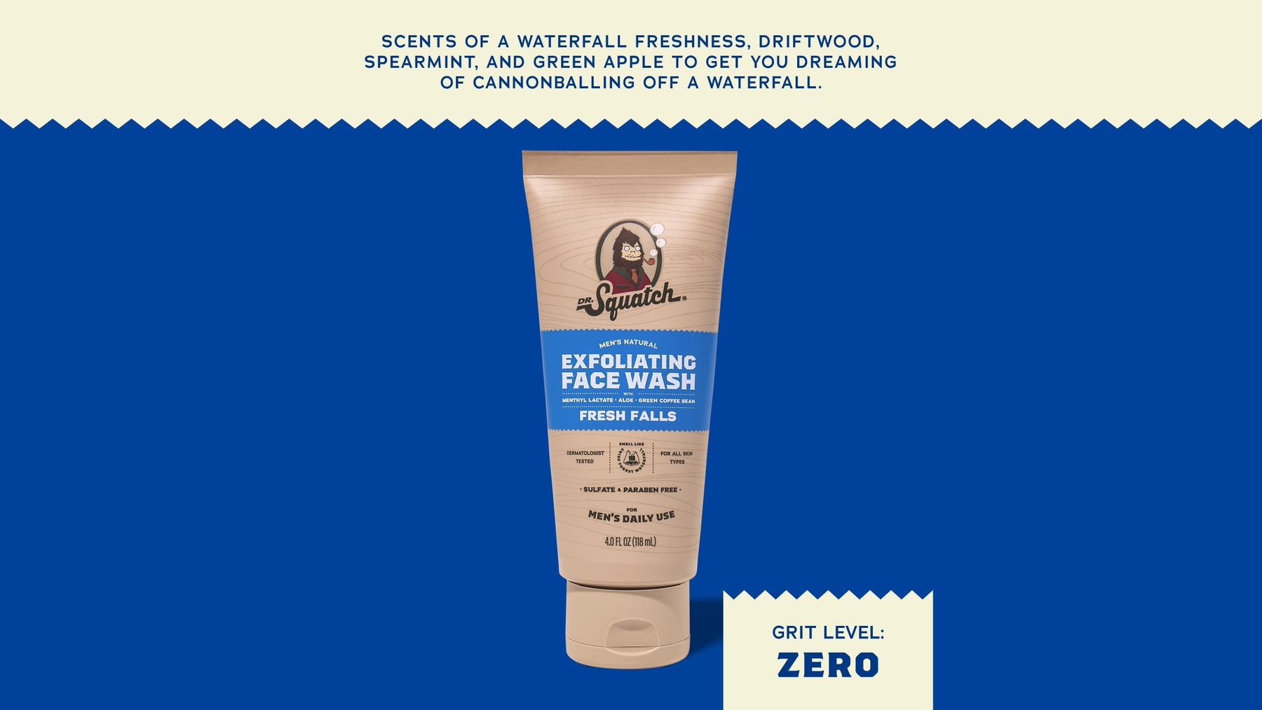 Fresh Falls Exfoliating Face Wash - Simple Daily Wash