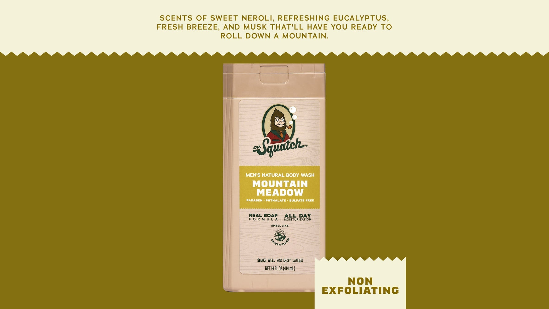 14 oz Mountain Meadow Body Wash - Simple Morning Clean