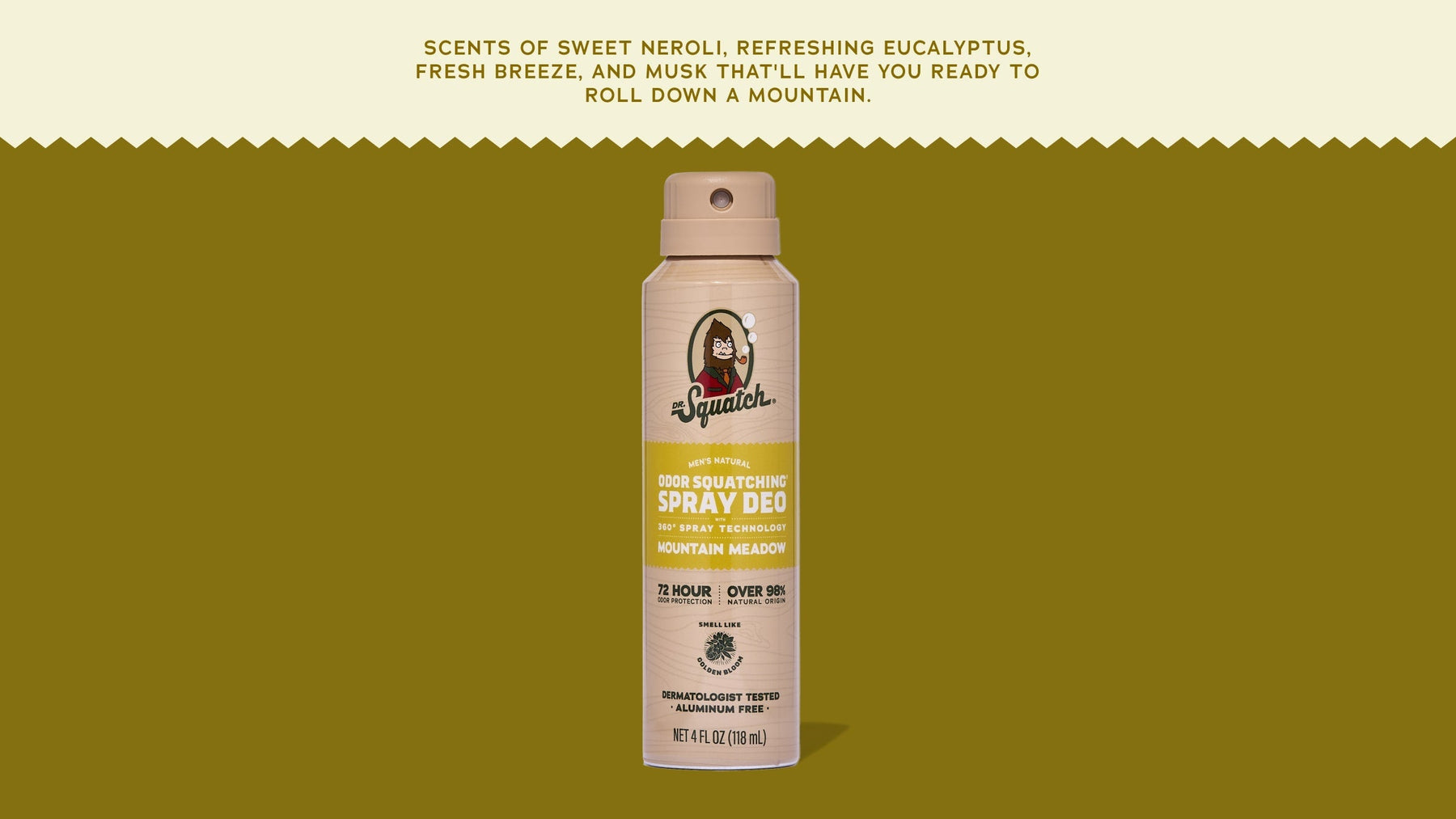 Mountain Meadow Spray Deodorant - Modern Daily Routine