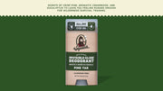 Pine Tar Invisible Glide Deodorant - Fresh Travel Routine
