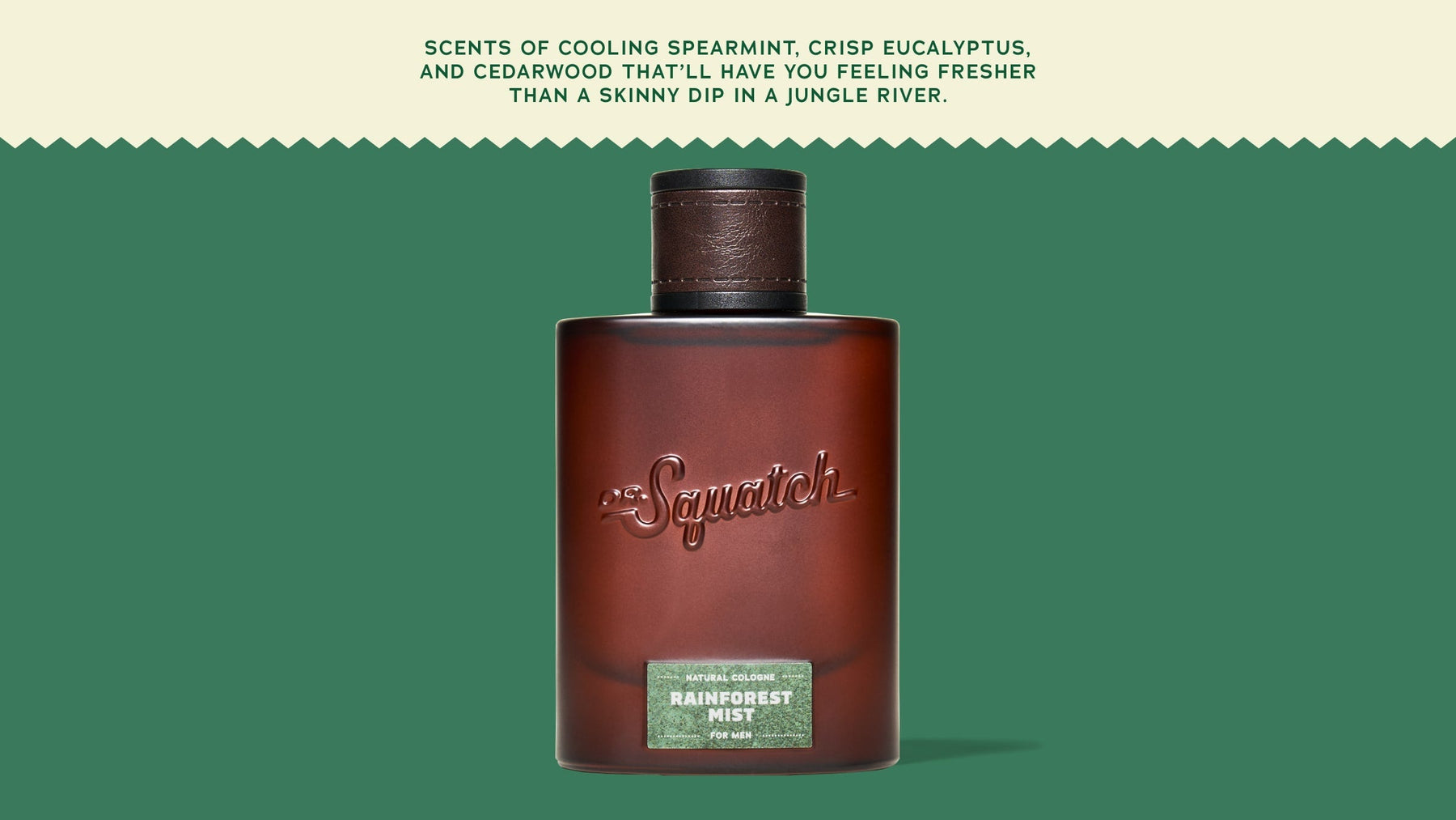 Rainforest Mist Cologne - Essential Outdoor Blend