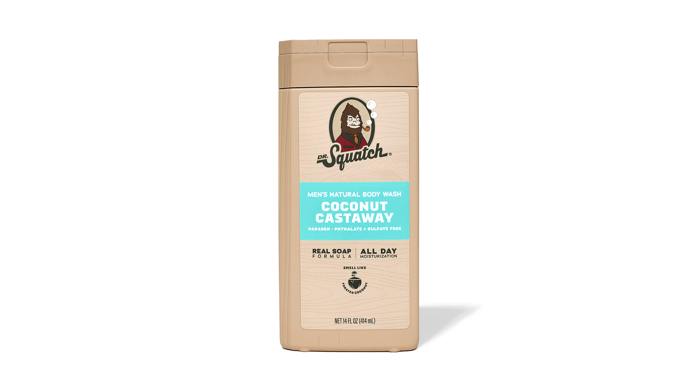 14 oz Coconut Castaway Body Wash - Bright Bar