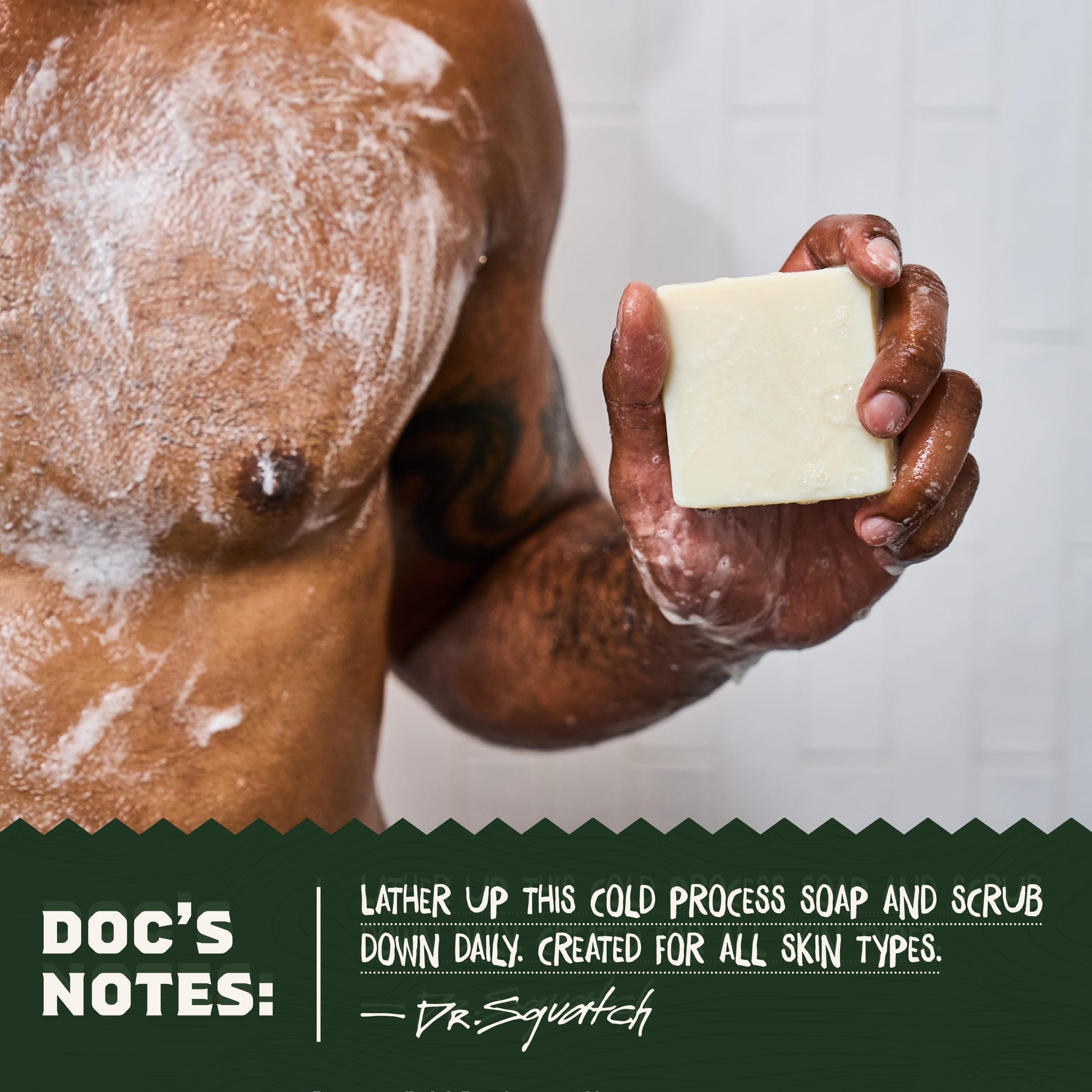 Bar Soap - Clean Shower Routine