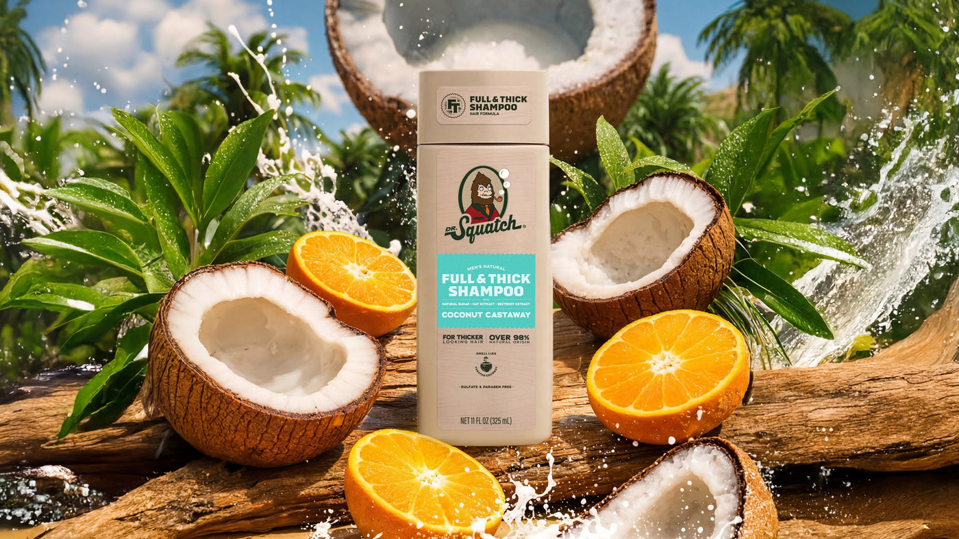Coconut Castaway Full & Thick Shampoo - Modern Active Finish