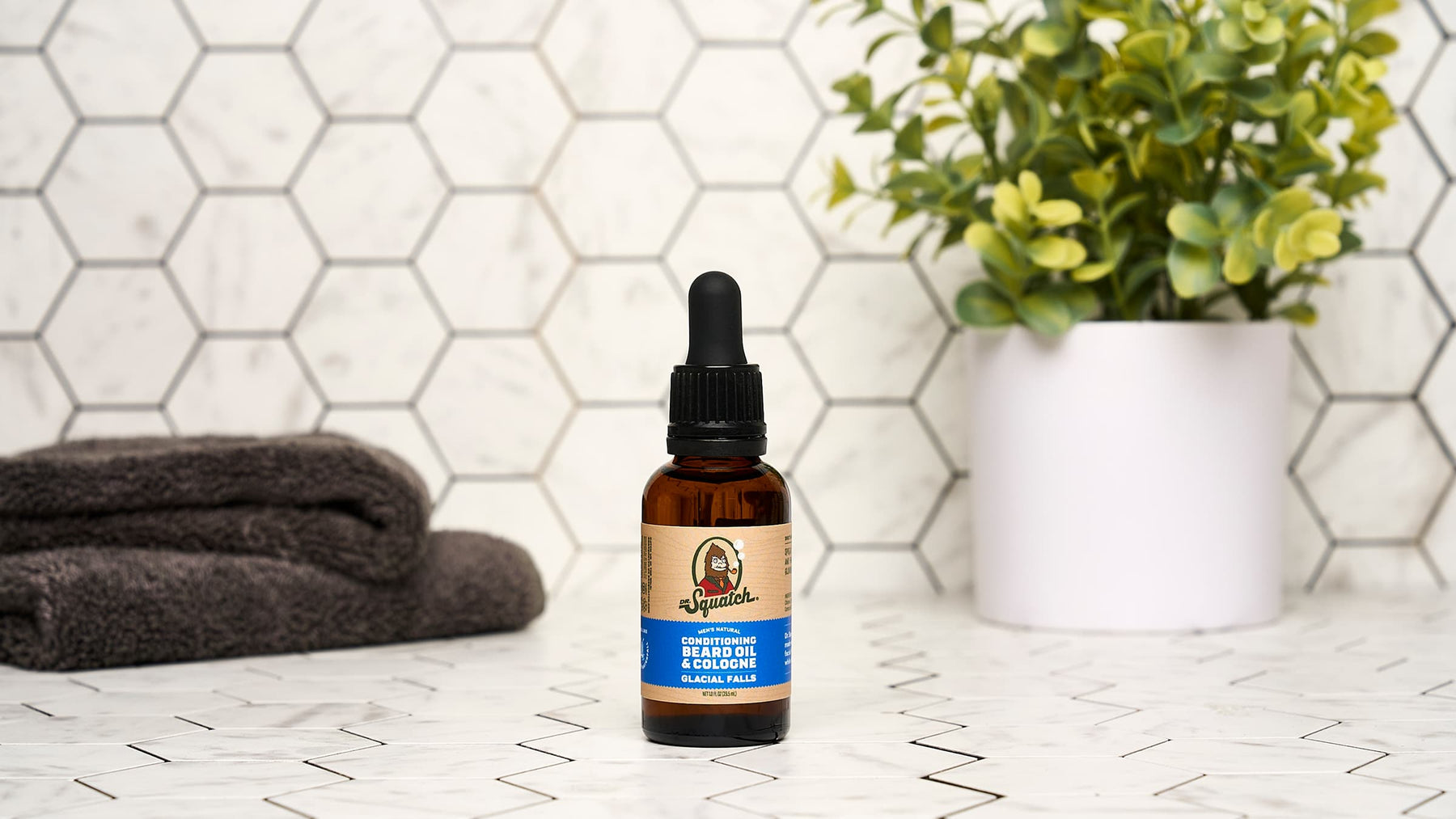 Conditioning Beard Oil & Cologne Glacial Falls - Clean Trail Blend