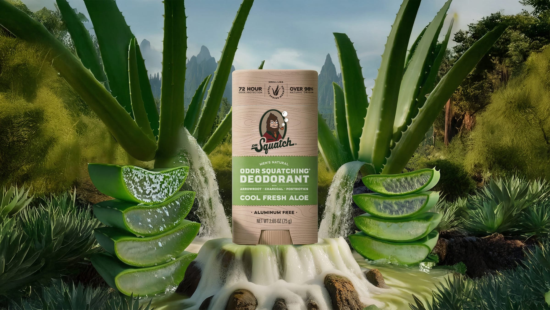 Cool Fresh Aloe Deodorant - Clean Outdoor Fresh