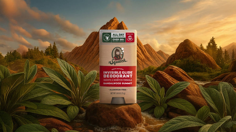 Sandalwood Summit Invisible Glide Deodorant - Clean Active Carry