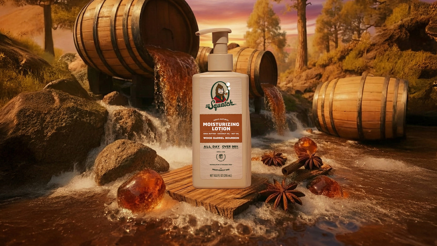 Wood Barrel Bourbon Lotion - Daily Soft