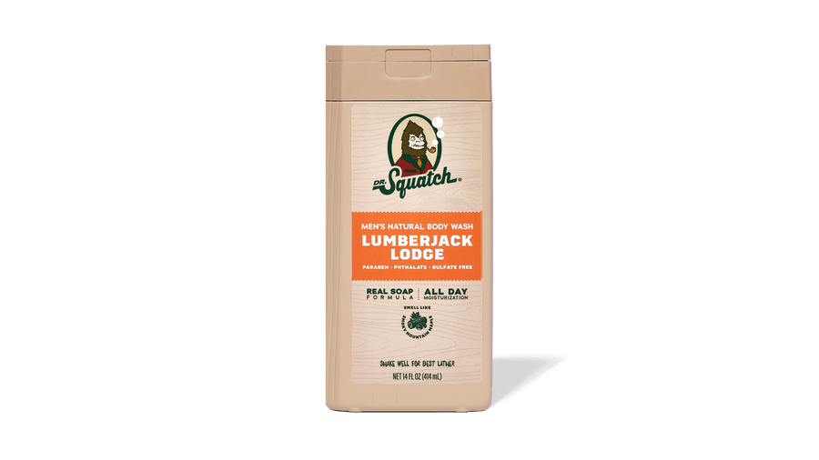 14 oz Lumberjack Lodge Body Wash - Clean Outdoor Lather