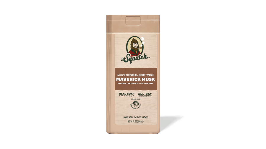 14 oz Maverick Musk Body Wash - Clean Daily Bar