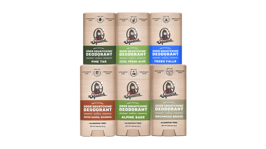 Deodorant 6-Pack - Travel Daily Lineup