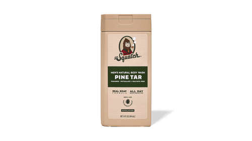 14 oz Pine Tar Exfoliating Body Wash - Premium Lather