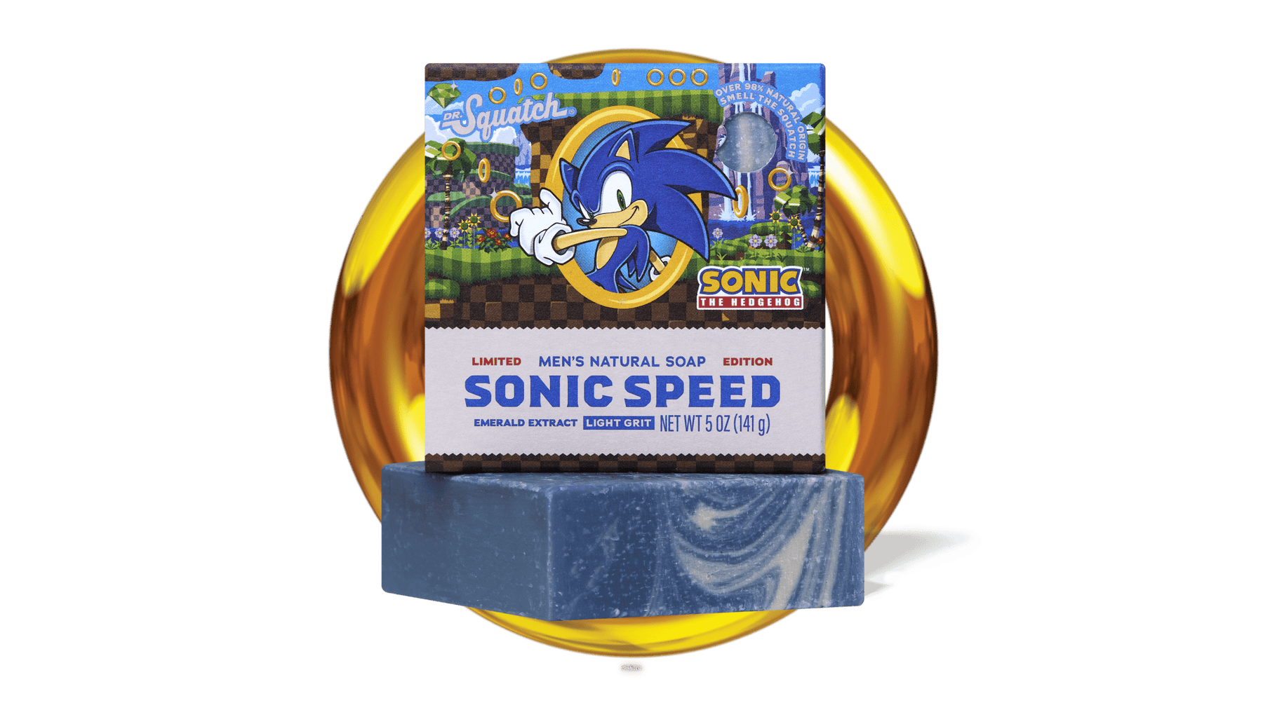 Sonic Speed Bar Soap - Outdoor Shower Lather