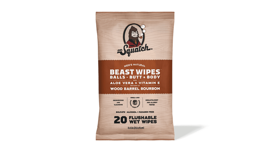 Wood Barrel Bourbon Wipes - Daily Shield