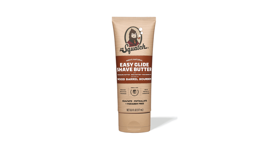Easy Glide Shave Butter Wood Barrel Bourbon - Clean Morning Bar