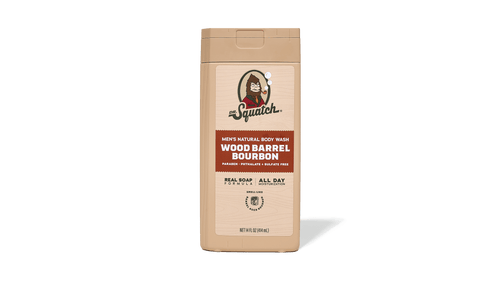 14 oz Wood Barrel Bourbon Body Wash - Daily Clean