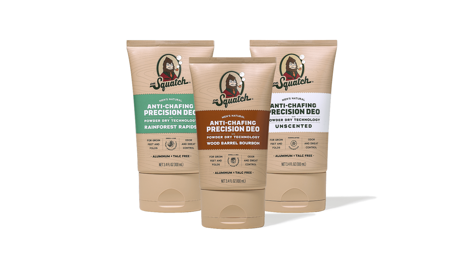 Precision Deo 3-Pack - Easy Hero Lineup