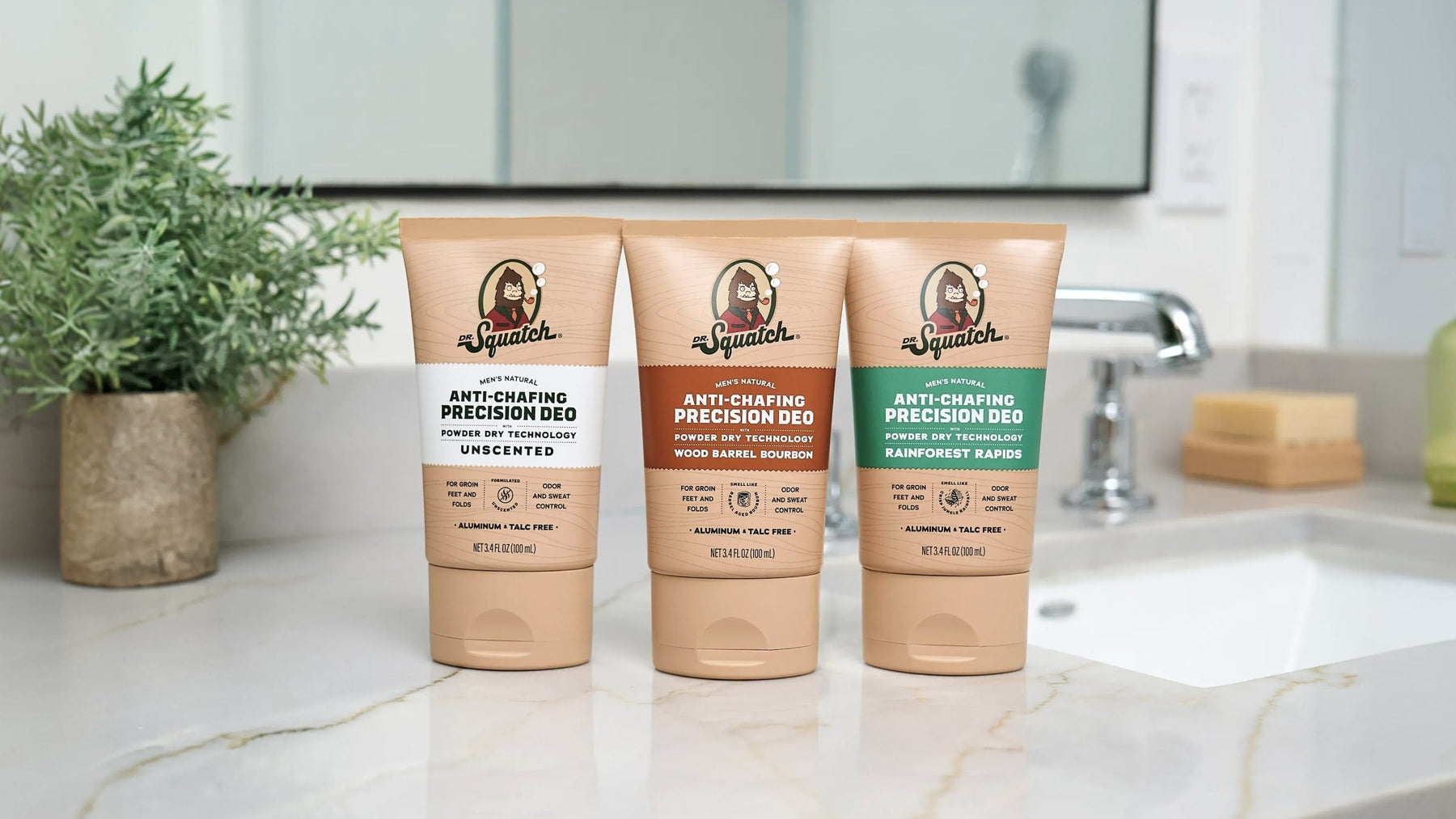 Precision Deo 3-Pack - Easy Hero Lineup